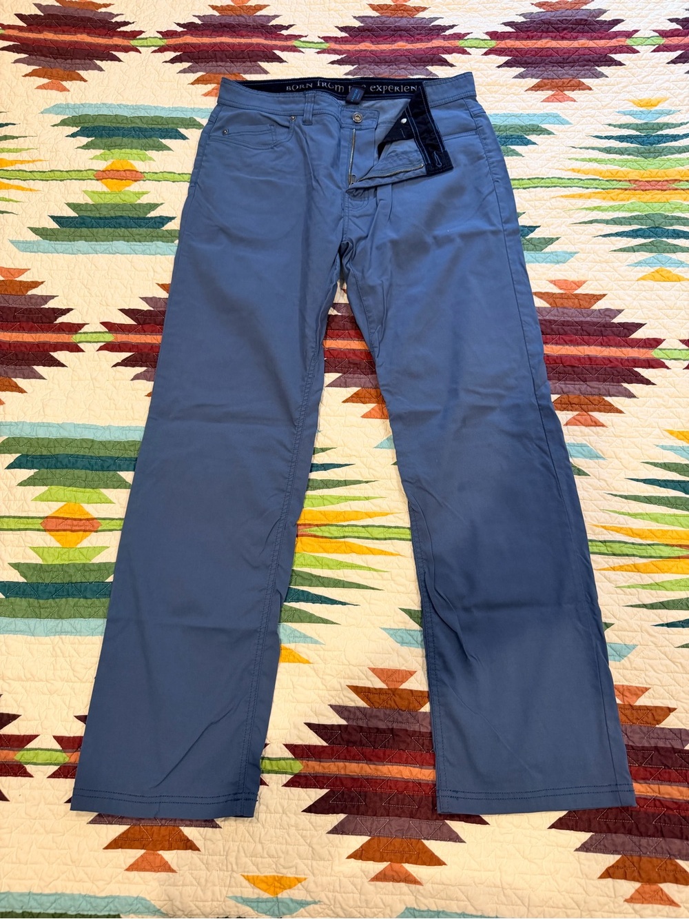 Prana Men's Slate Blue Chino Pants 36x30